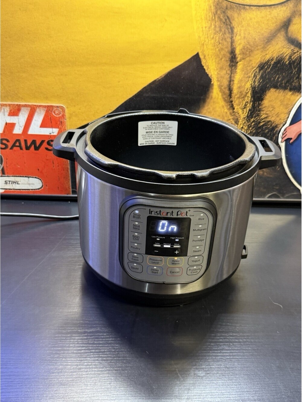 Instant Pot Duo 60 v5 6-Quart Electric Cooker Base Only - AS IS Not Heating